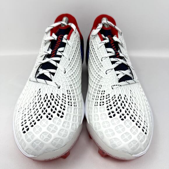 Under Armour Glyde MT TPU Soccer Cleats Sneakers Womens 10 White 3028704-100 - Picture 6 of 8